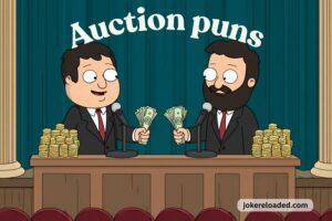 auction puns