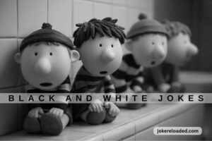 black and white jokes