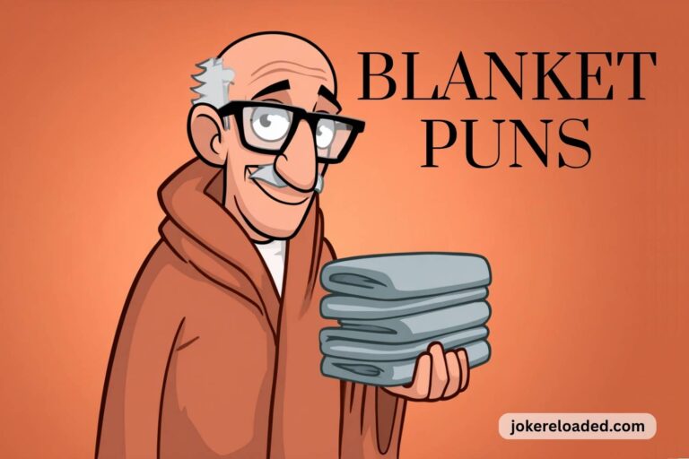 blanket puns
