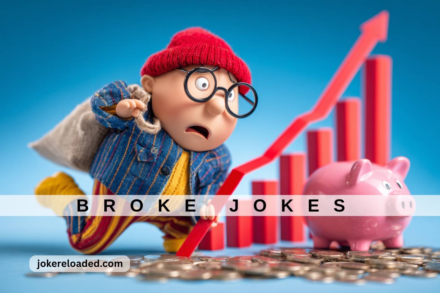 broke jokes