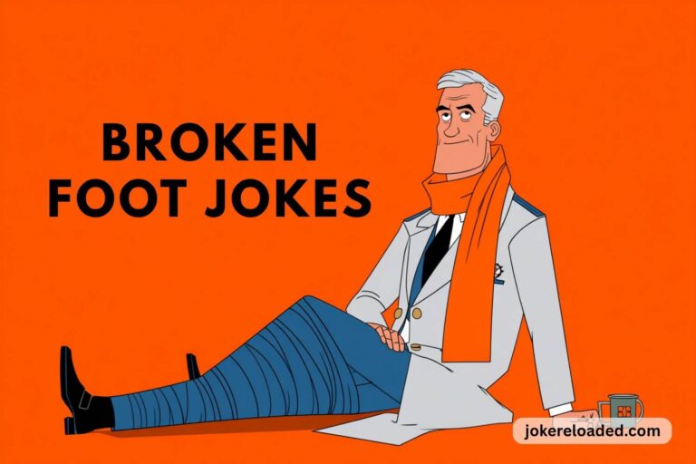 broken foot jokes